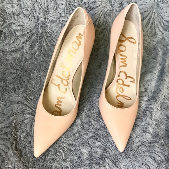 Sam Edelman Shoes - 〰️SAM EDELMAN DEA Nude pointed toe heels sz8.5